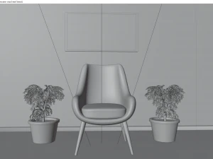 modern chair 3D Model