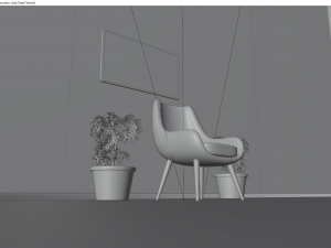 modern chair 3D Model