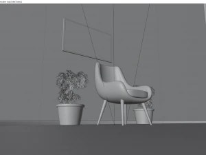 modern chair 3D Model