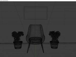 modern chair 3D Model