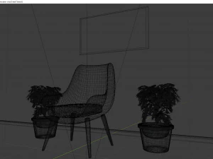 modern chair 3D Model