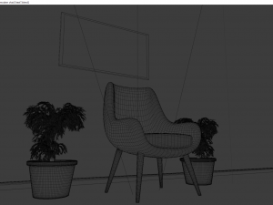 modern chair 3D Model