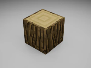 bloque de minecraft Modelo 3D