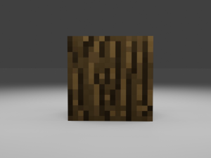 minecraft block Model 3D