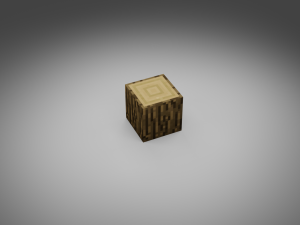 minecraft block Model 3D