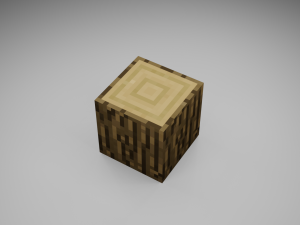 minecraft block Model 3D