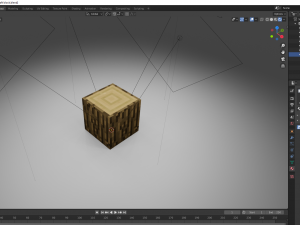 minecraft block Model 3D