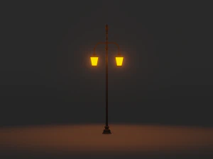 lampione Modello 3D
