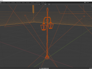 street lamp 3Dモデル