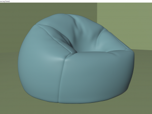 beanbag 3D 모델