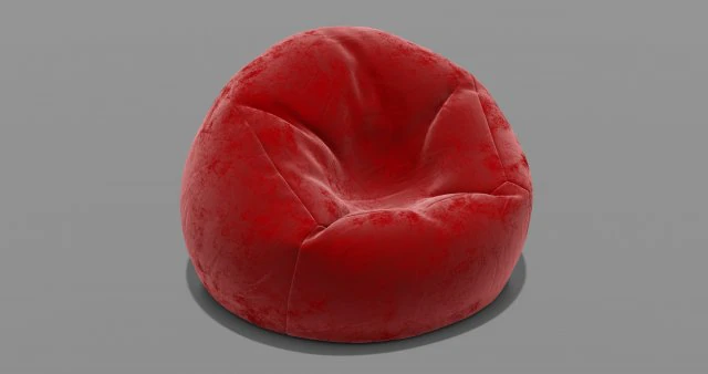 फलियों का थैला 3D मॉडल .c4d .max .obj .3ds .fbx .stl .blend 