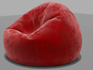 फलियों का थैला 3D मॉडल