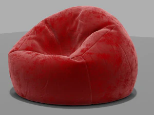 फलियों का थैला 3D मॉडल