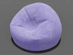 beanbag Modello 3D