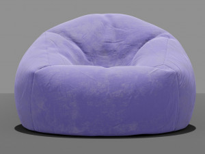 beanbag Modello 3D