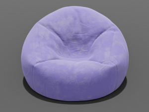 beanbag Modello 3D