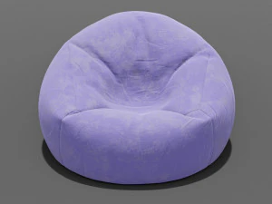 फलियों का थैला 3D मॉडल