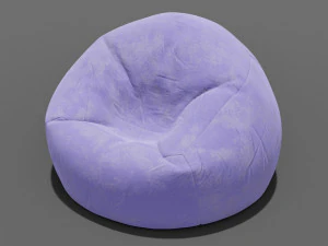 फलियों का थैला 3D मॉडल