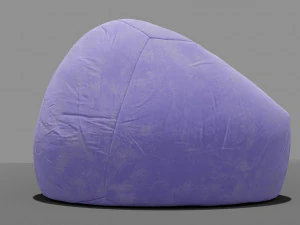 फलियों का थैला 3D मॉडल