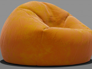 beanbag Modello 3D