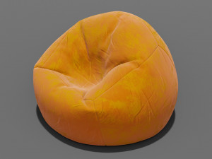 beanbag Modello 3D