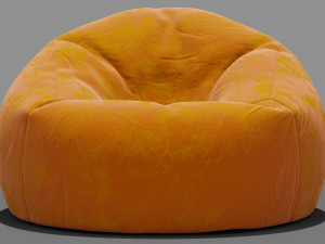 beanbag Modello 3D