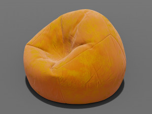 beanbag Modello 3D