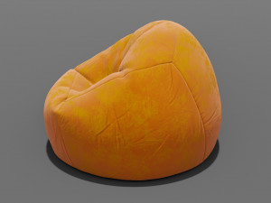 beanbag Modello 3D