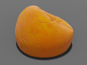 beanbag Modello 3D