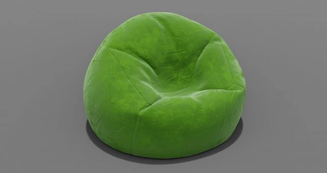 फलियों का थैला 3D मॉडल .c4d .max .obj .3ds .fbx .stl .blend 