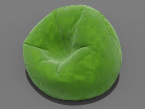 फलियों का थैला 3D मॉडल