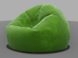 फलियों का थैला 3D मॉडल