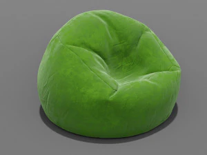 फलियों का थैला 3D मॉडल