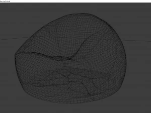 फलियों का थैला 3D मॉडल