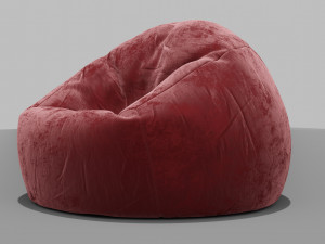 beanbag 3D मॉडल