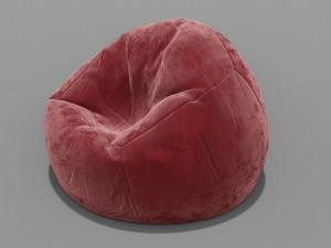 beanbag 3D मॉडल