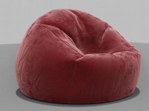 beanbag 3D मॉडल