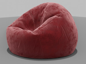 beanbag 3D मॉडल
