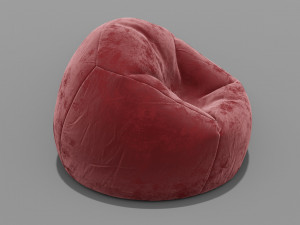 beanbag 3D मॉडल