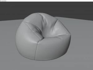 फलियों का थैला 3D मॉडल