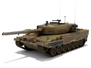 Tanque Modelo 3D