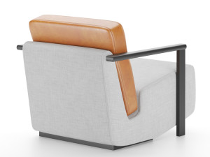 Franck Armchair Haymann Model 3D