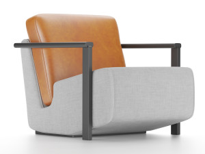 Franck Armchair Haymann Model 3D
