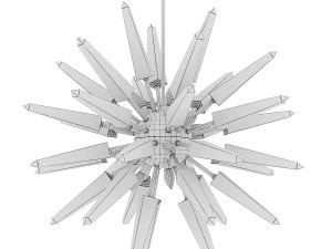 Iconic Pendant Lamp 3D Model