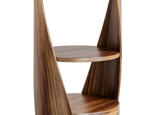 Tom Schneider wood table Modello 3D
