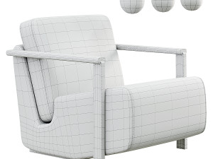 Franck Armchair Haymann 3D 模型