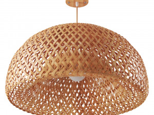 Bamboo Lantern Pendant 3D Model