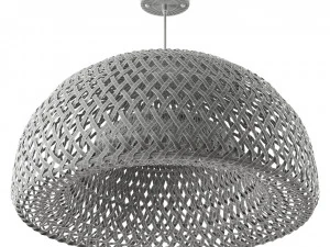 Bamboo Lantern Pendant 3D Model