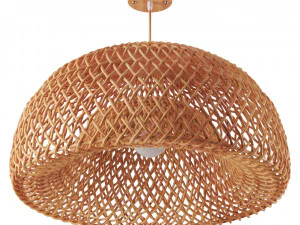 Colgante de linterna de bamb&uacute; Modelo 3D