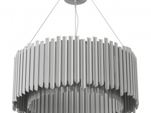 Tom Kirk Tiered Facet Chandelier 3D Model